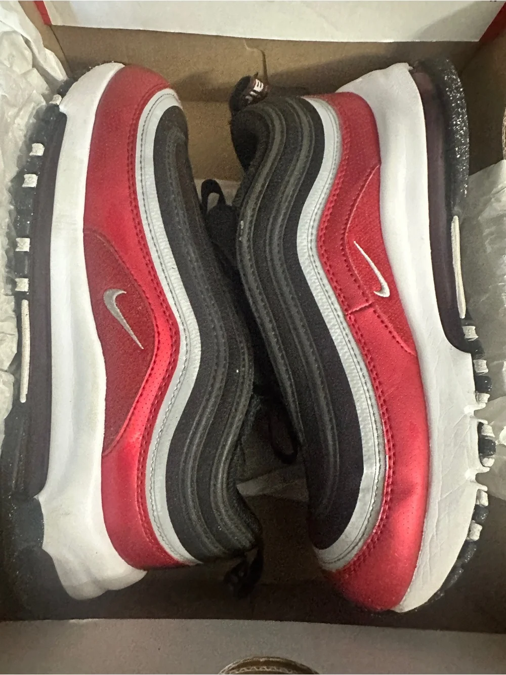 Nike Air Max 97 in Black, Red & White